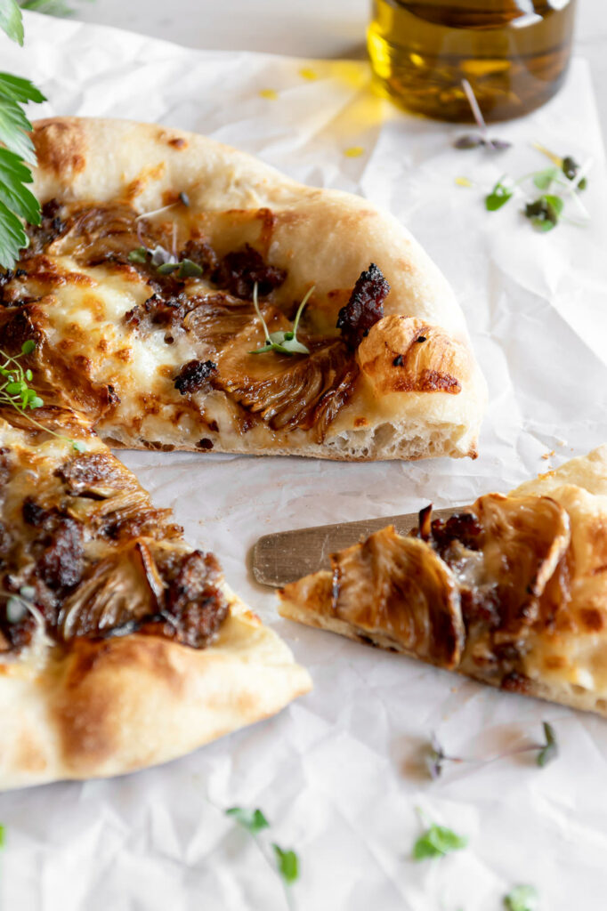 caramelized fennel sausage pizza recipe