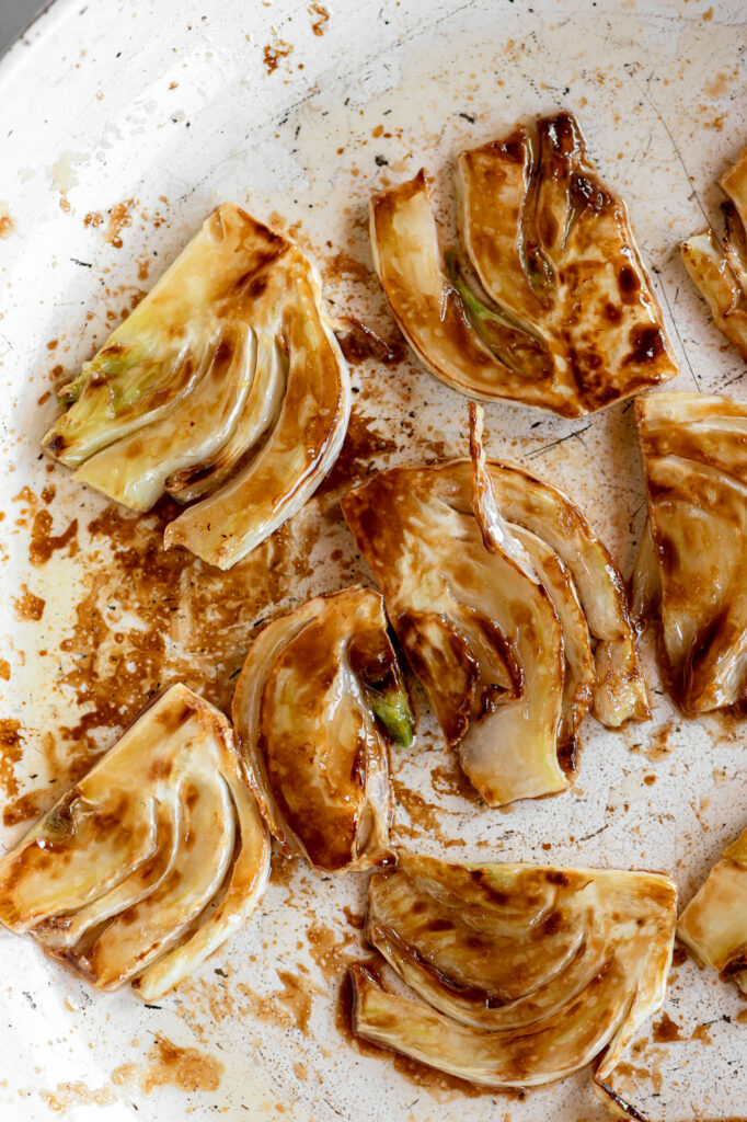 caramelized fennel slices