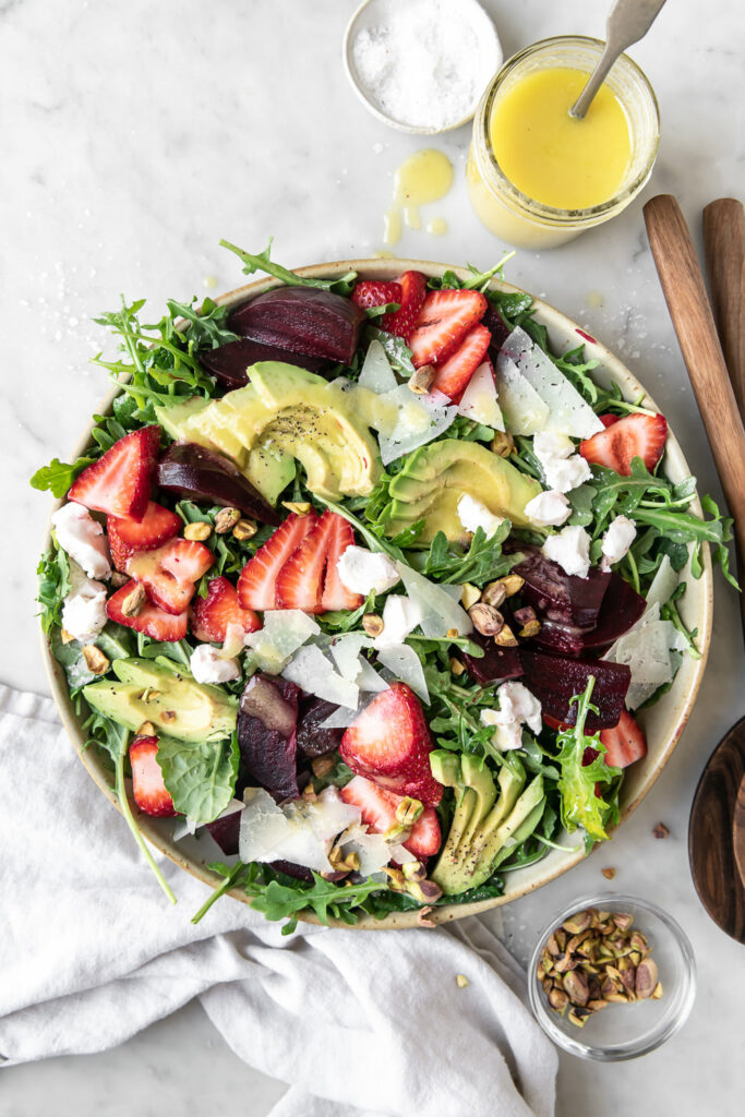 roasted beet salad with goat cheese recipe