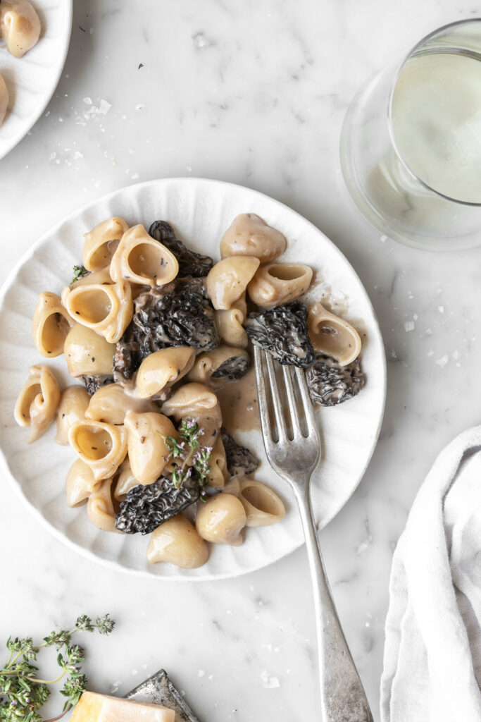 morel pasta recipe