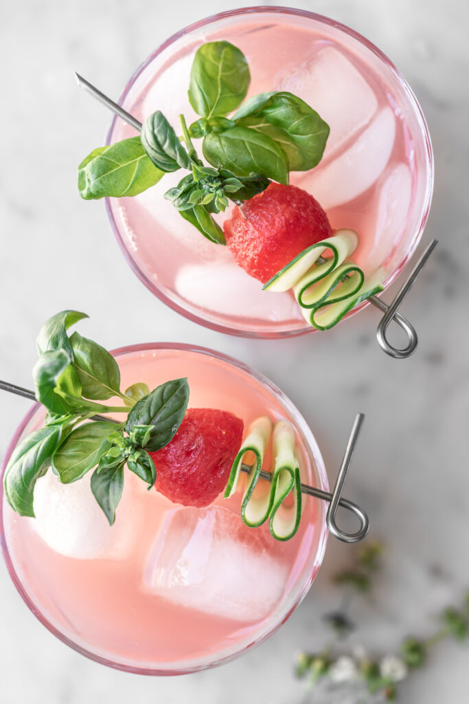watermelon cooler cocktail
