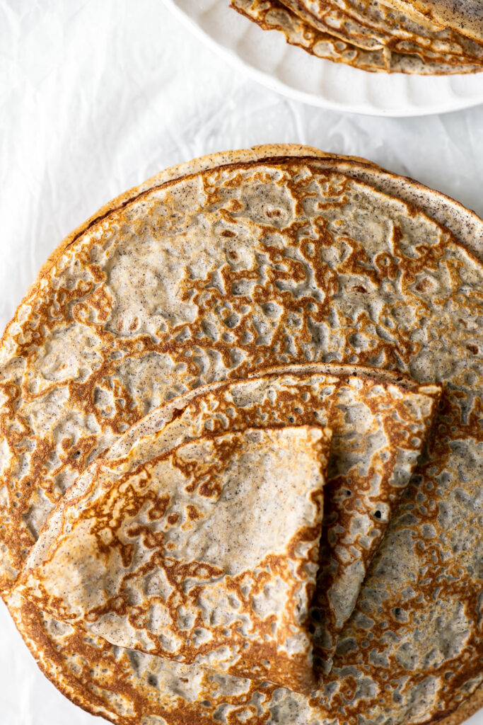 buckwheat clour crepes recipe