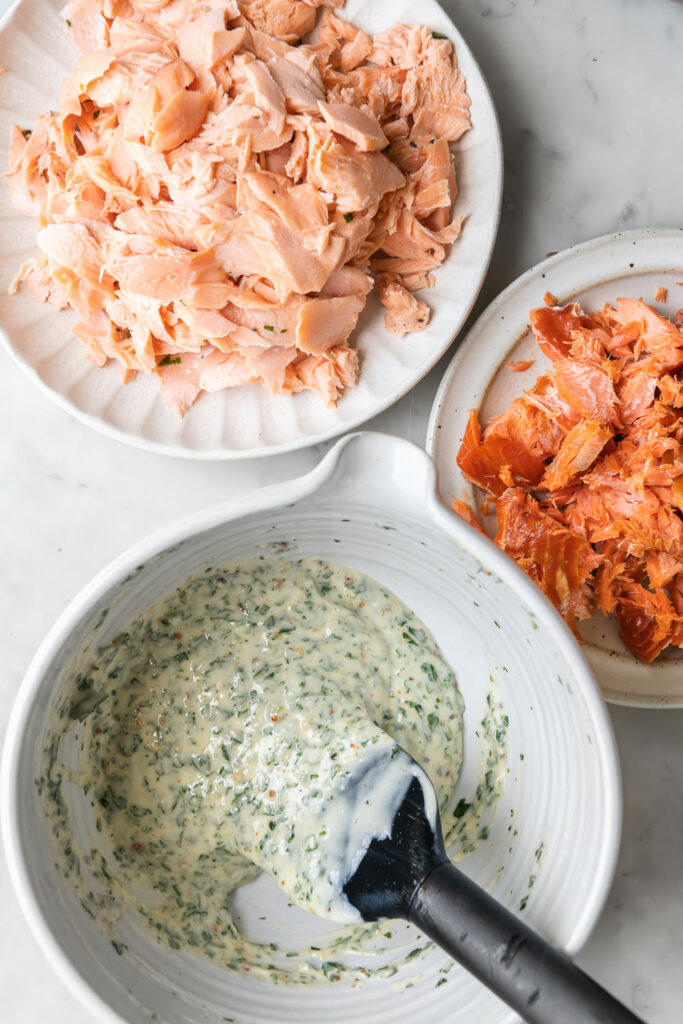 how to make salmon rillettes