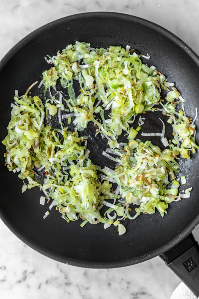 sautéed leeks