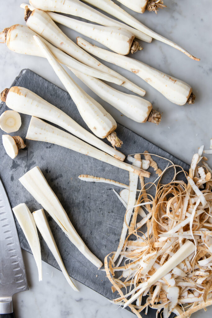how to core parsnips