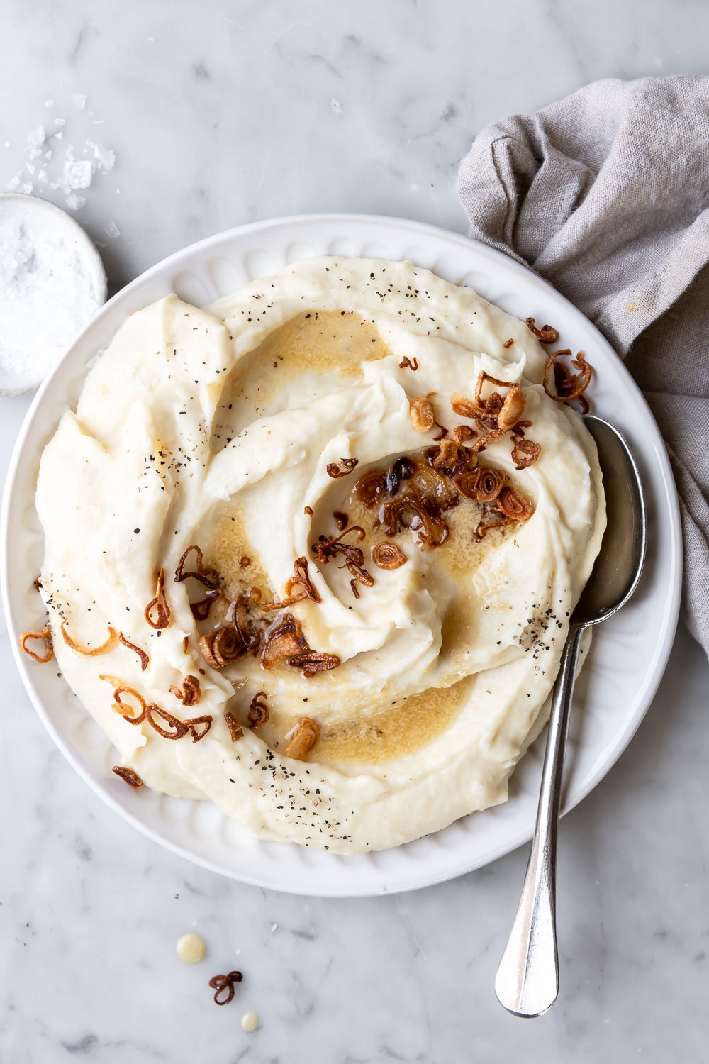 Creamy Parsnip Puree - A creamy side perfect with turkey or beef.