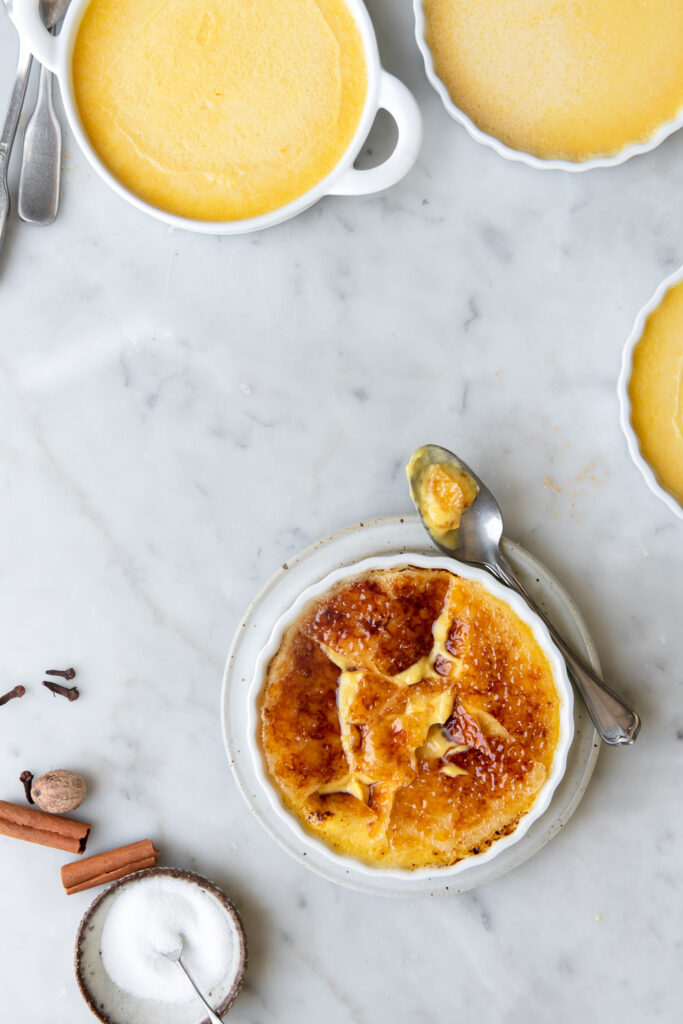 pumpkin creme brulee