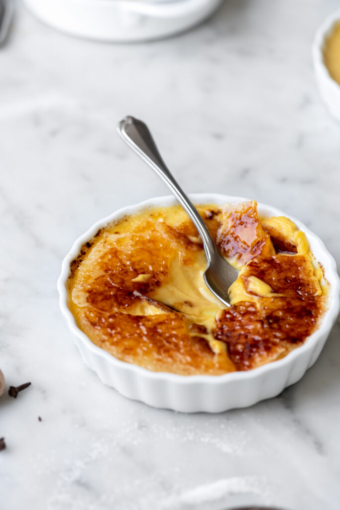 pumpkin pie creme brulee