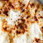 white pizza recipe with mozzarella, parmesan and ricotta