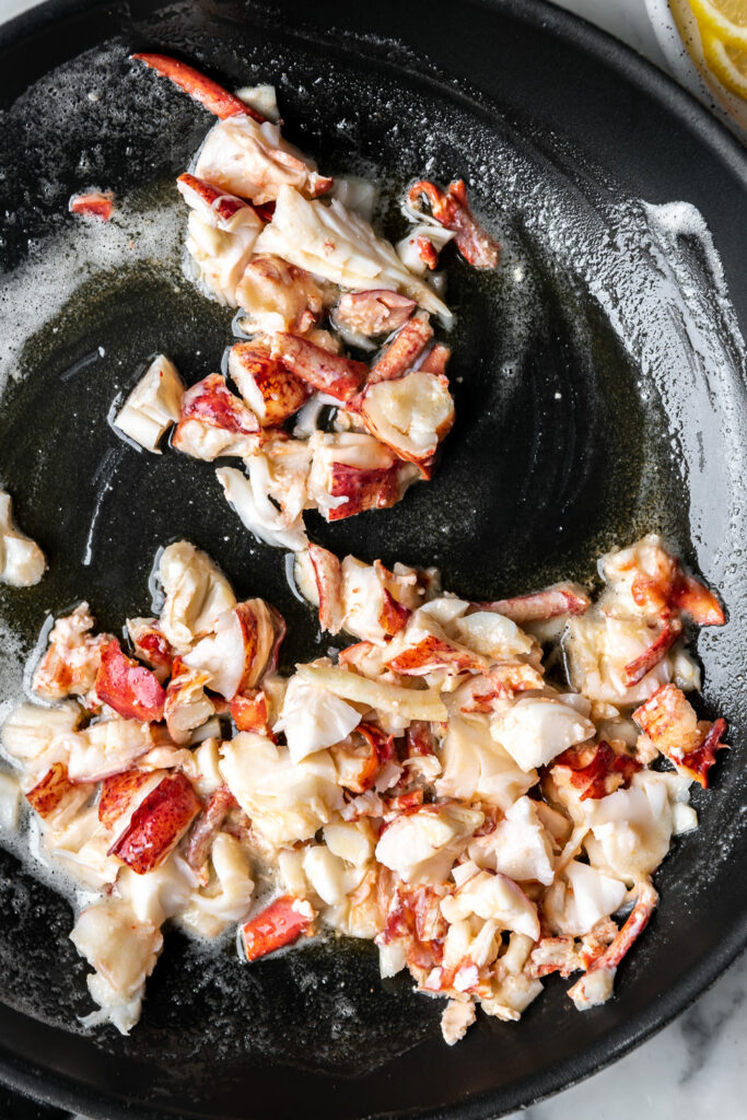 brown butter lobster meat