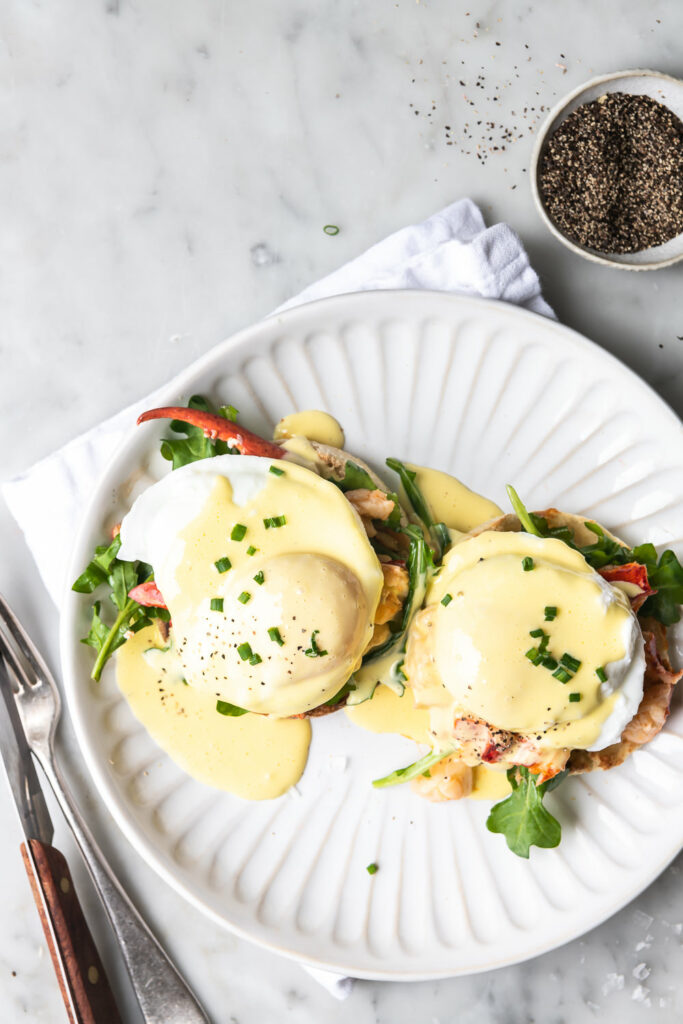 homemade lobster benedict recipe