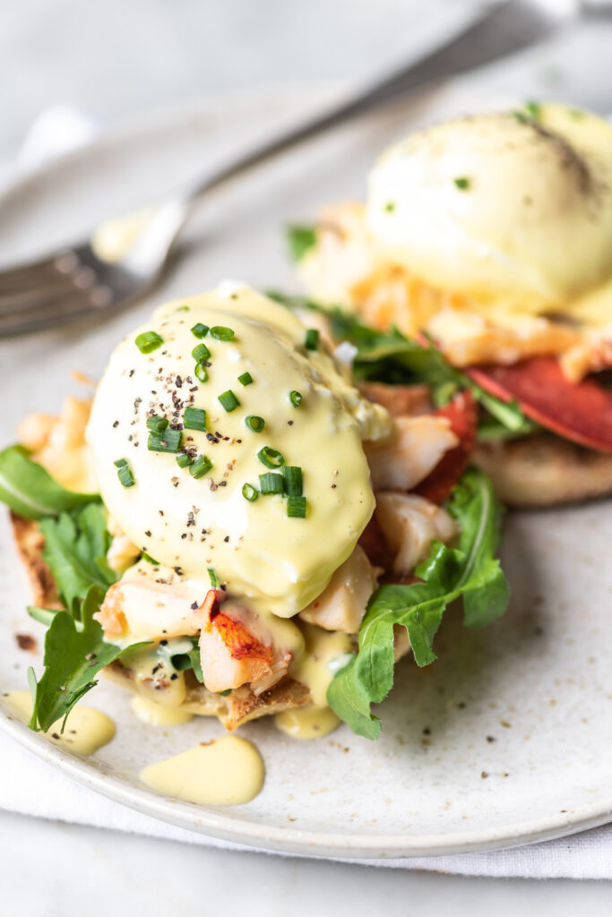 lobster eggs benedict