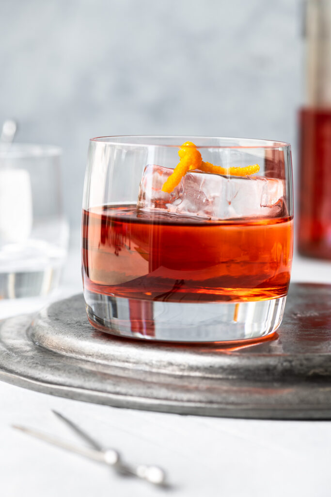 mezcal negroni cocktail