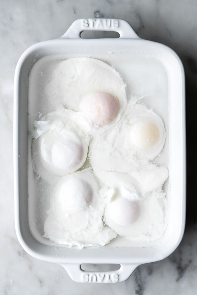 poached eggs