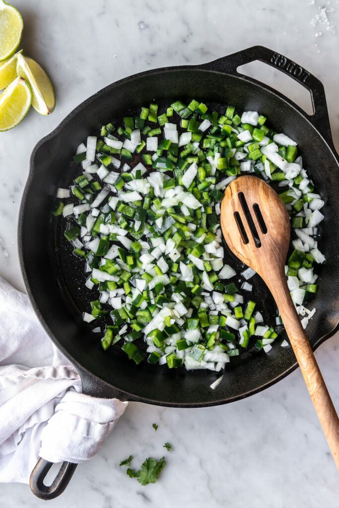 sauteed onions and peppers