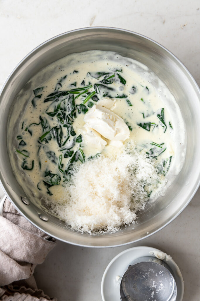 creamy spinach alfredo pizza sauce