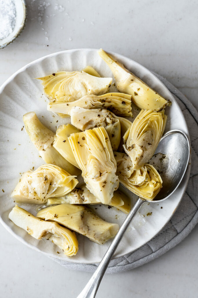 marinated artichokes on pizza