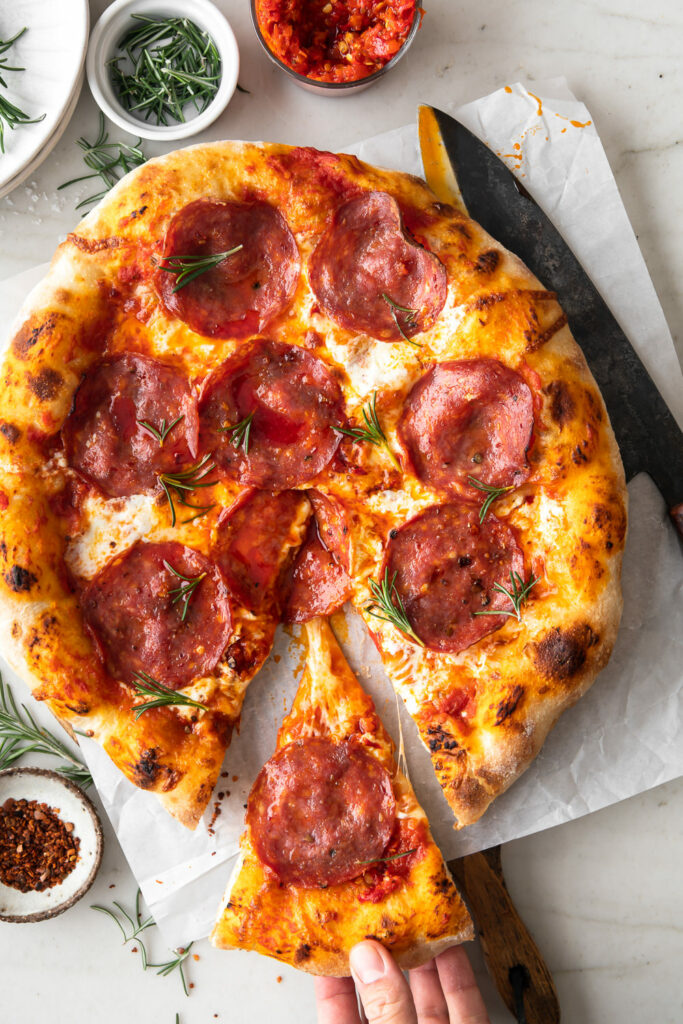 pizza-calabrese-with-salami-mozzarella-rosemary-and-calabrian-chile-paste