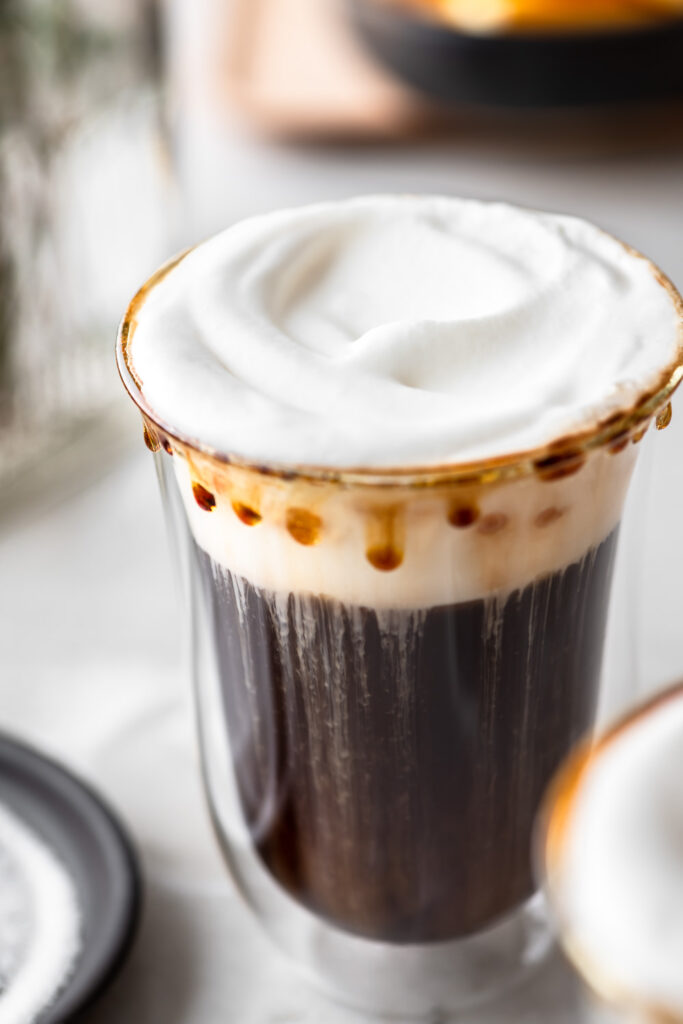 spanish coffee with aged rum