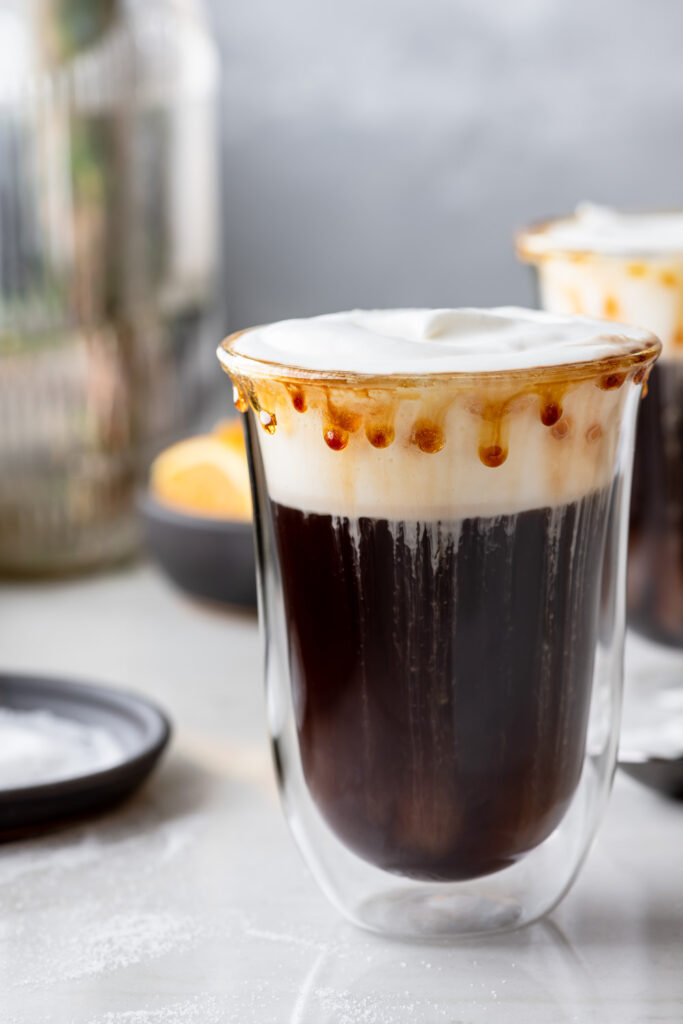 spanish coffee with dark rum