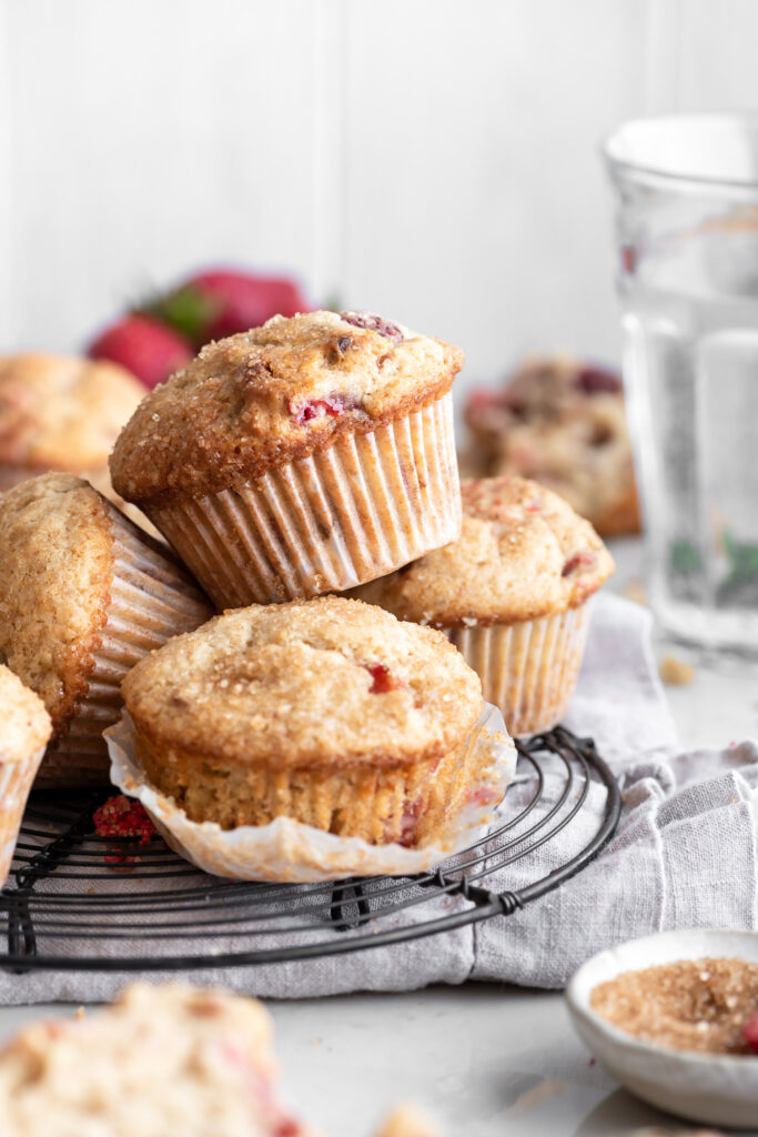 best strawberry muffins