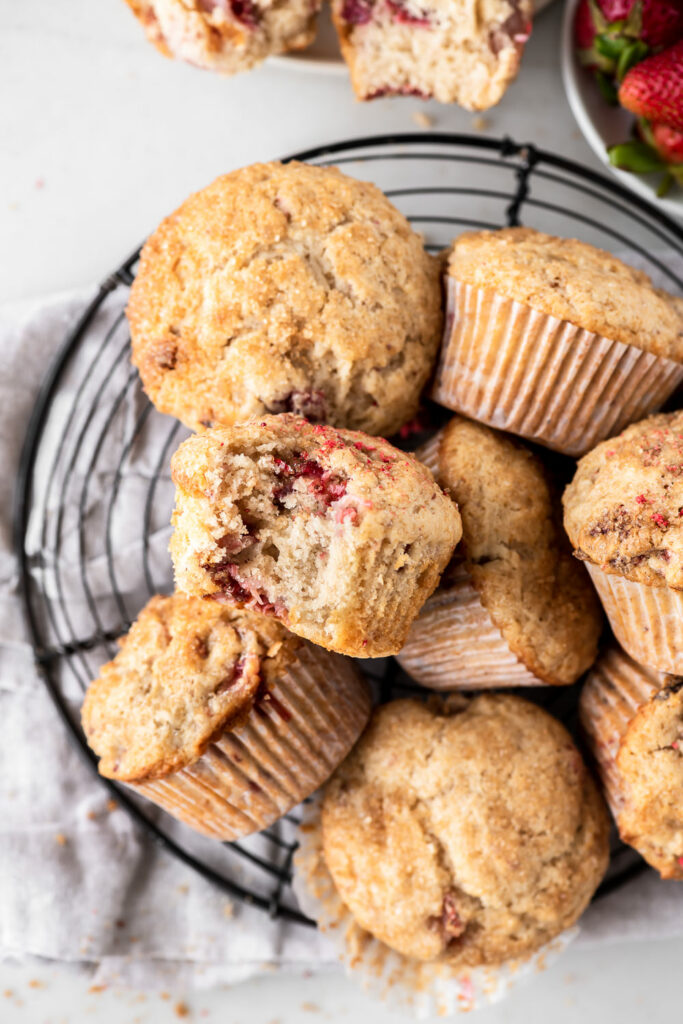 strawberry muffins recipe