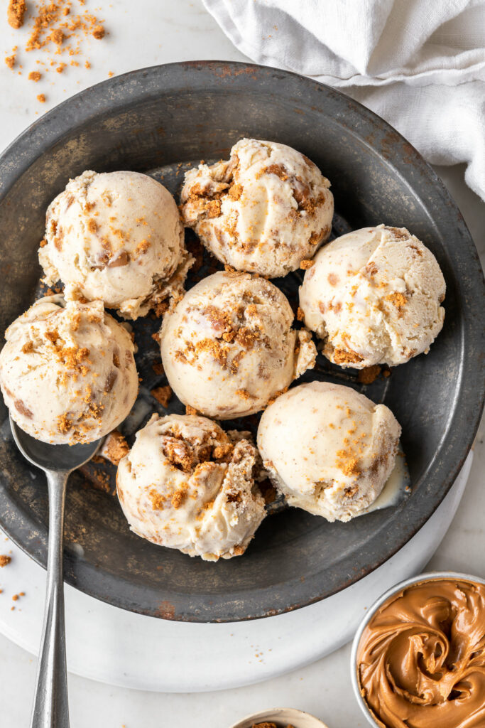 cookie butter ice cream