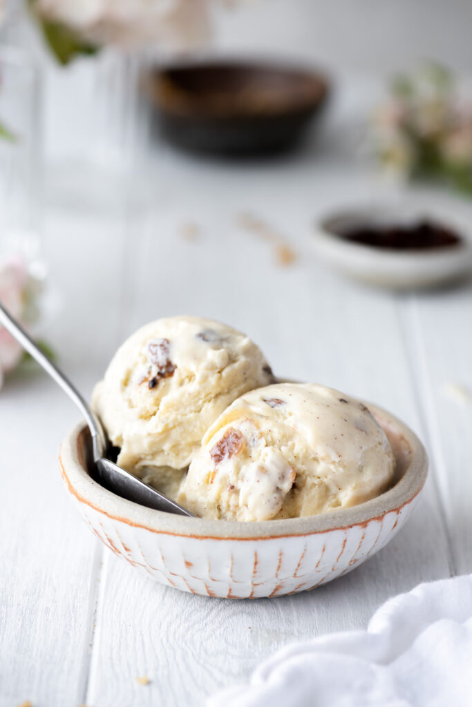 homemade rum raisin ice cream recipe