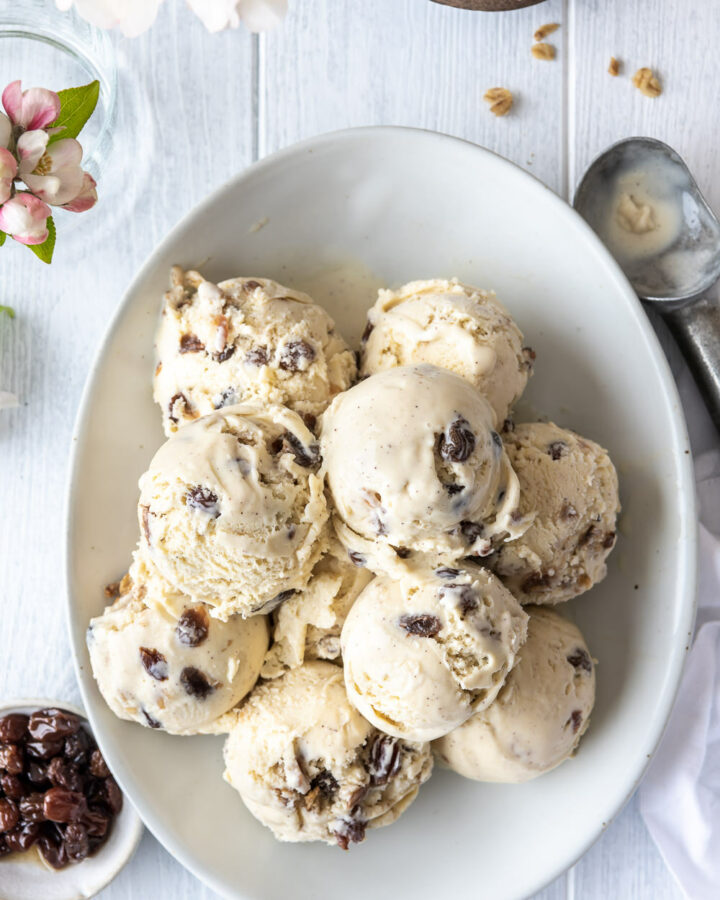 rum raisin ice cream recipe