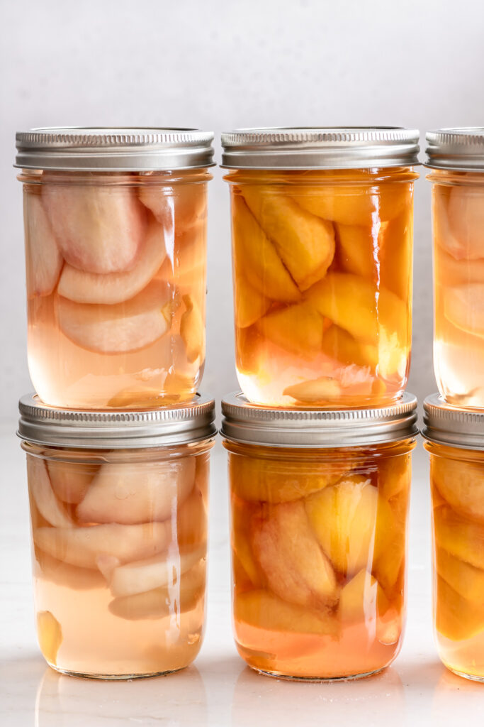 how to can pickled peaches