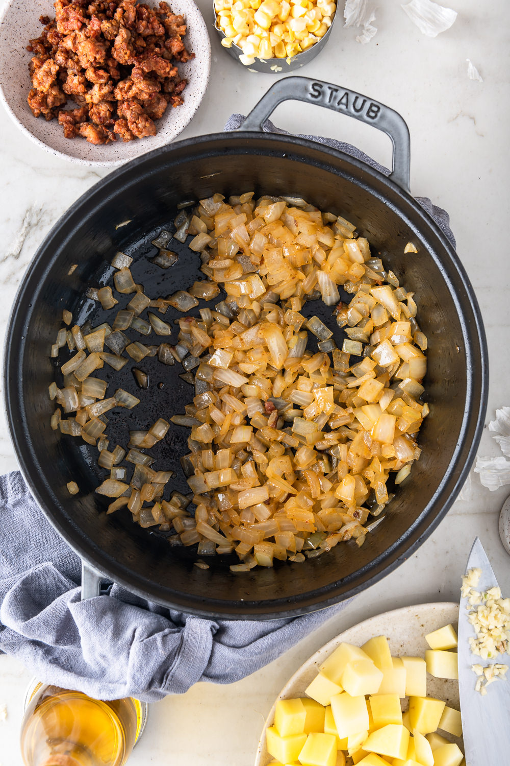 how to make corn soup