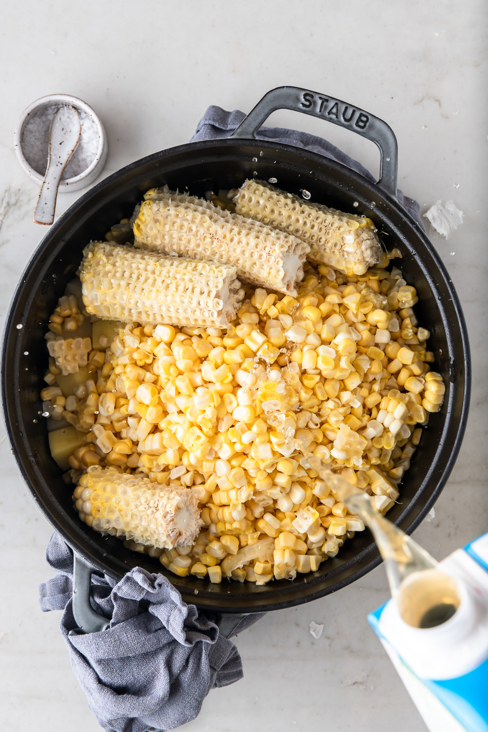 how to make sweet corn soup