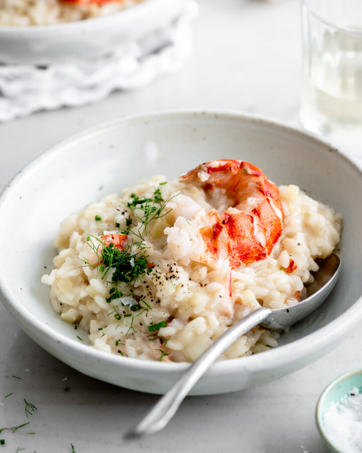 maine lobster risotto