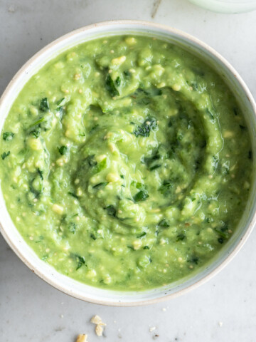 creamy salsa verde