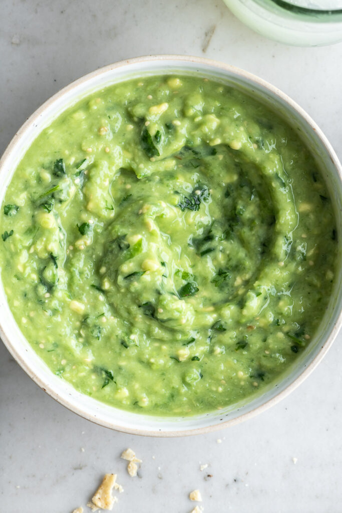 creamy salsa verde