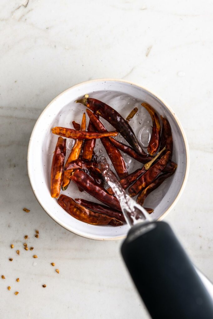 dried arbol chiles