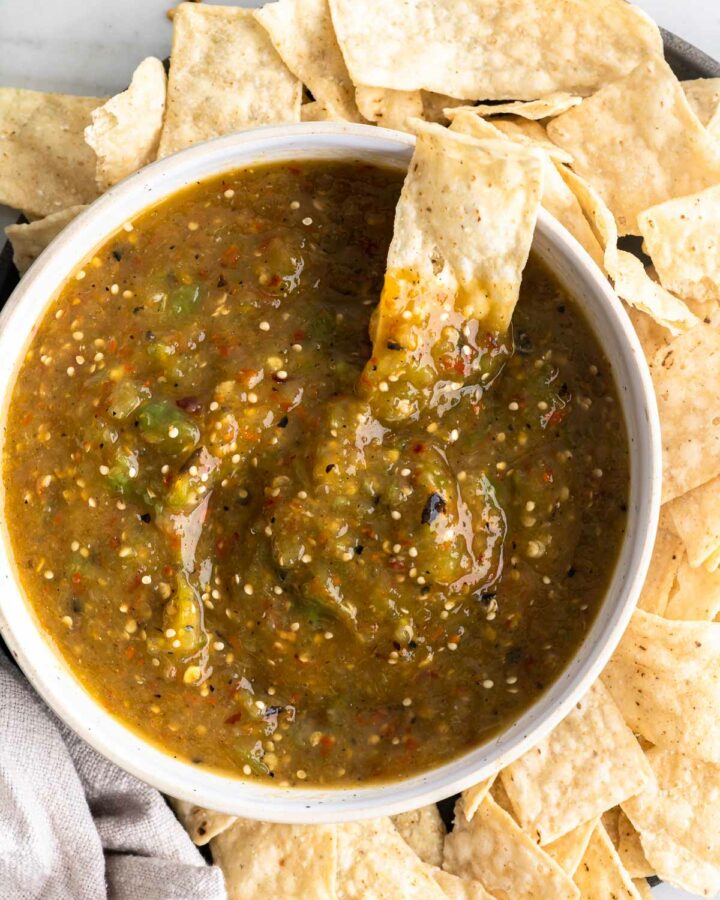 roasted tomatillo salsa