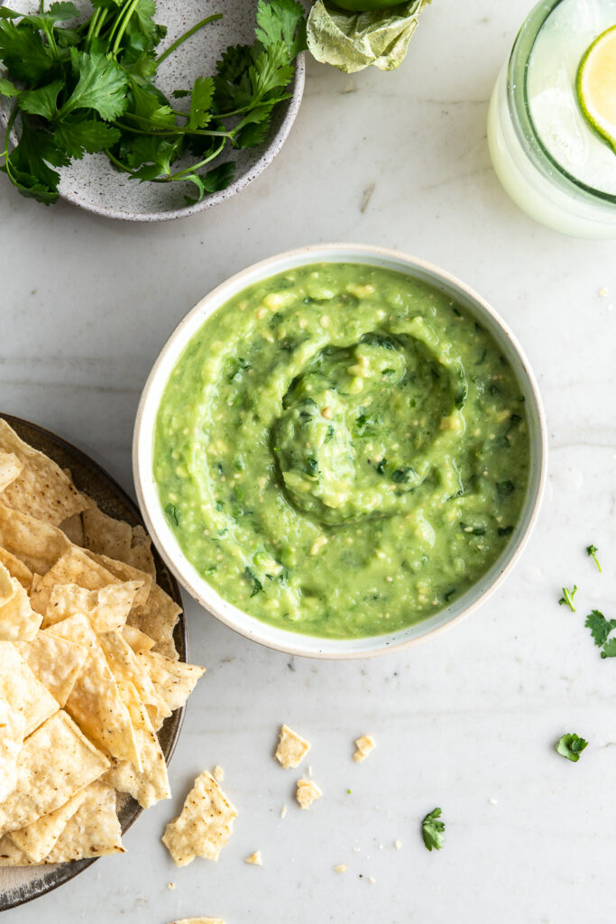 spicy avocado salsa