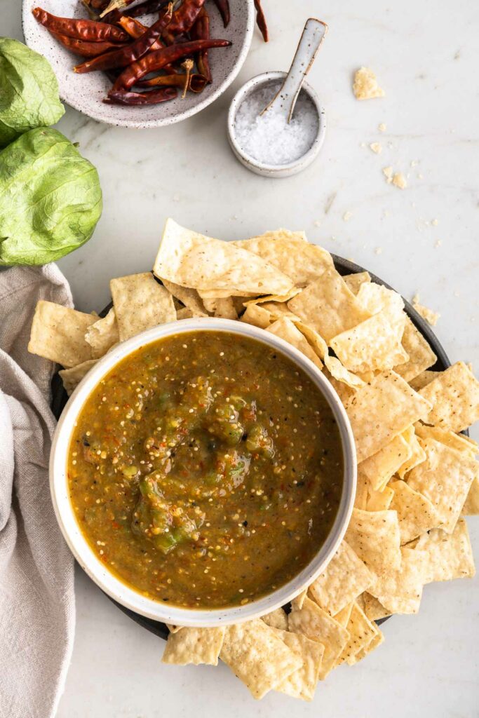 tomatillo red chili salsa chipotle