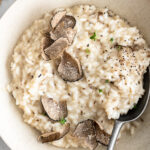 black truffle risotto