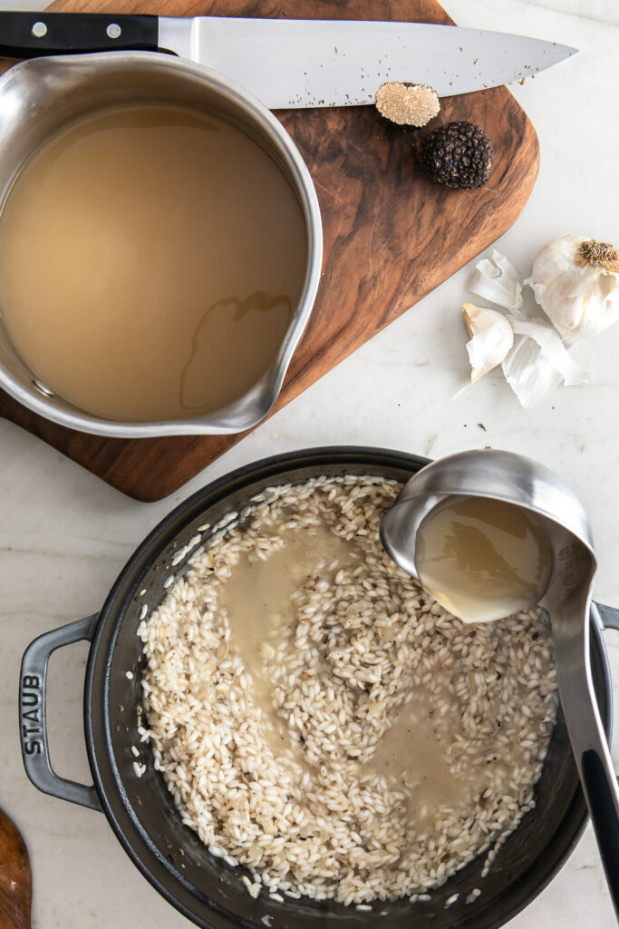 black truffle risotto recipe