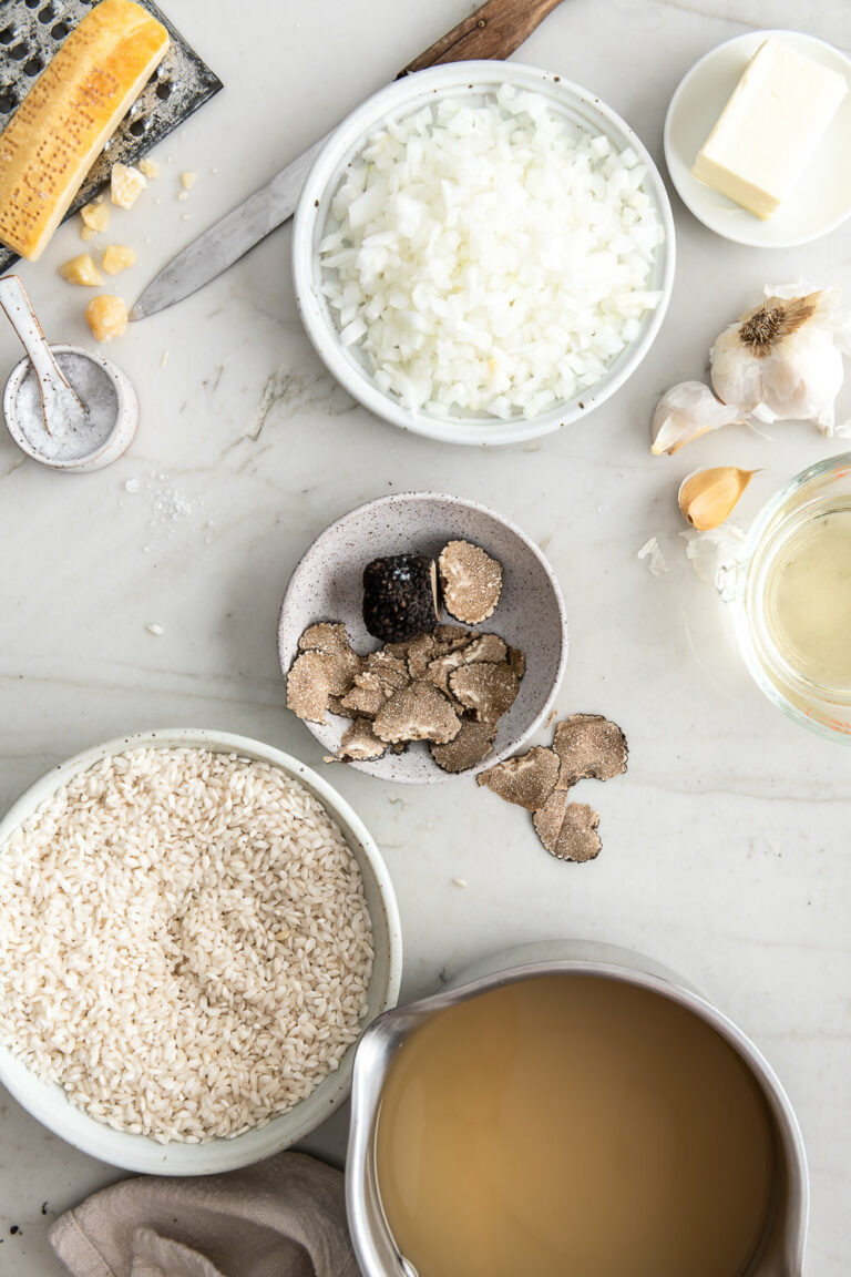 black truffle risotto With Spice