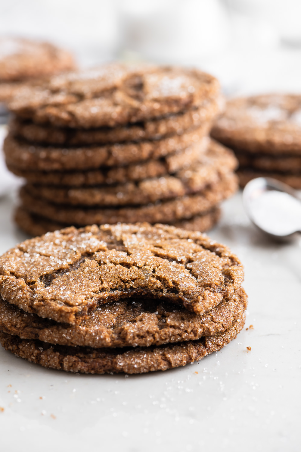 molasses crinkle cookies With Spice