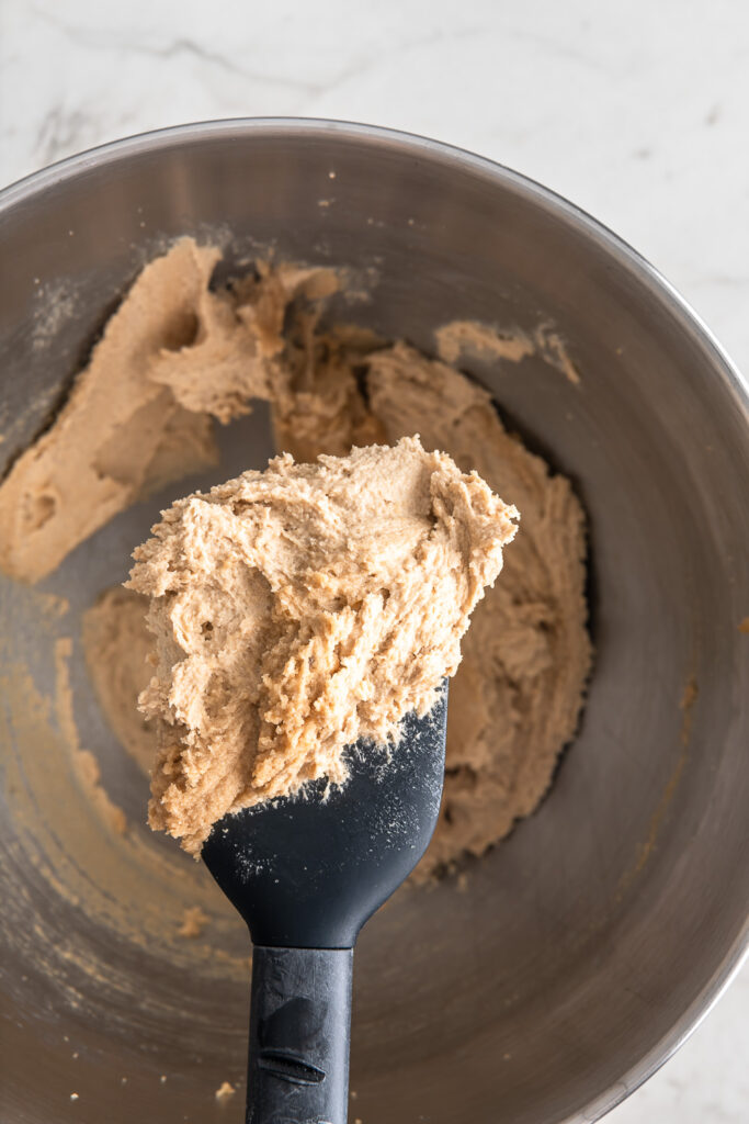 creamed butter for molasses crackle cookies