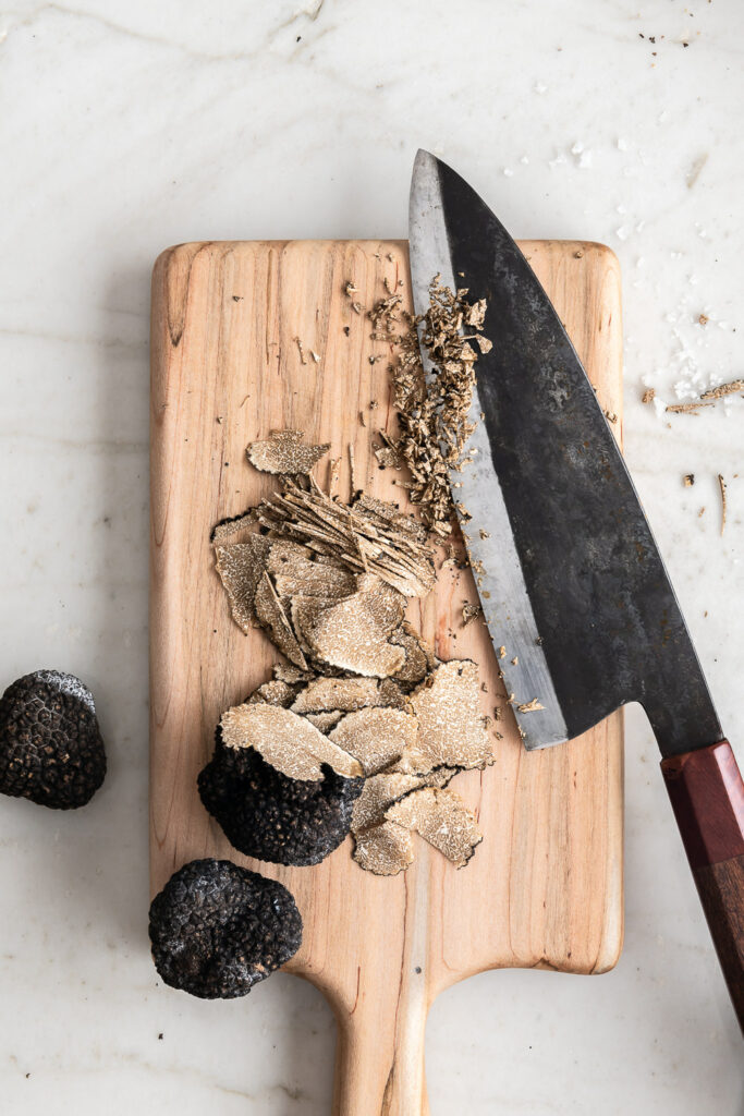 minced fresh truffles