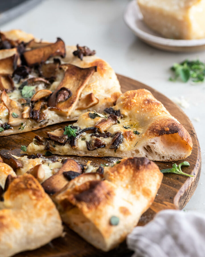 mushroom pizza