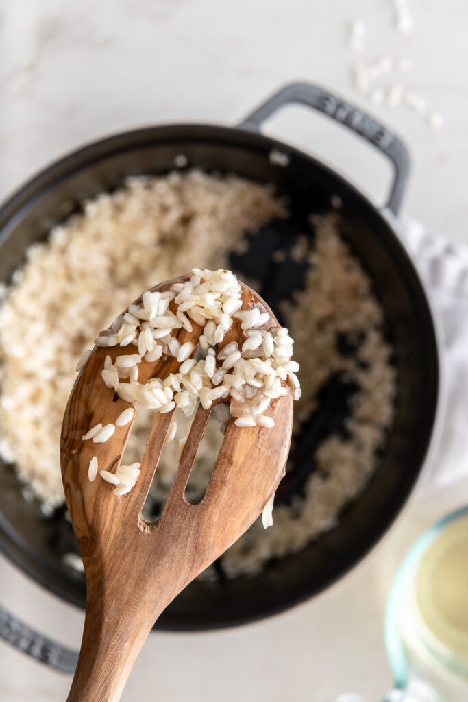 parmesan garlic risotto