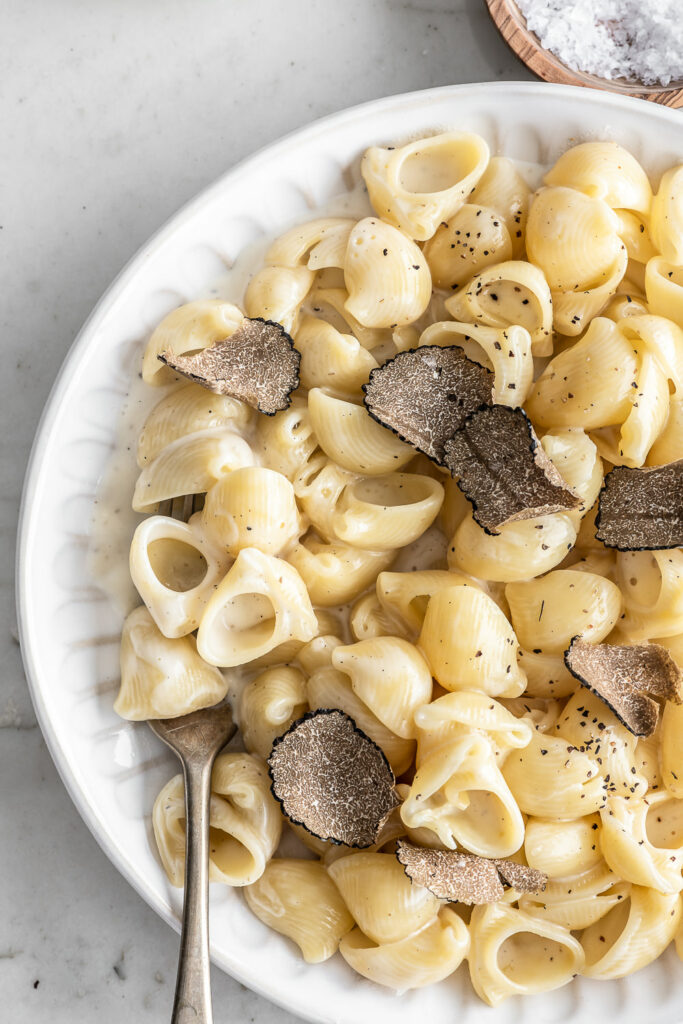 pasta with truffle sauce