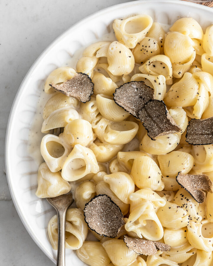 pasta with truffle sauce