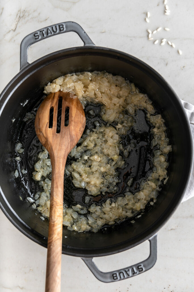 sauteed onions and garlic